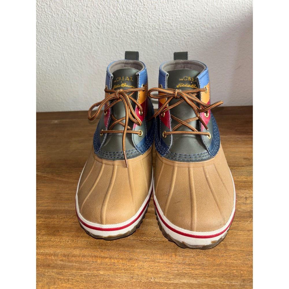 The Great + Eddie Bauer The Hunt Pac Mid Boot Women's Size 8 Hiking Gorpcore - Picture 3 of 8